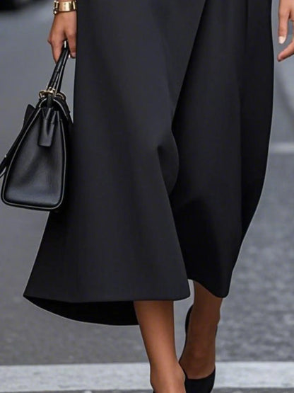 EP | Col rond Robe midi sans manches