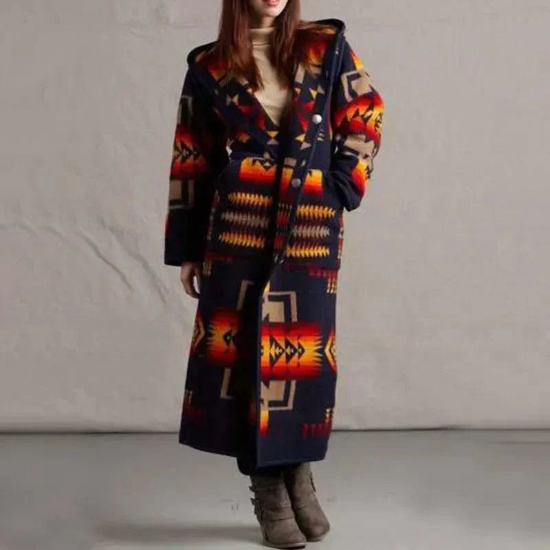 EP | Manteau long style ethnique