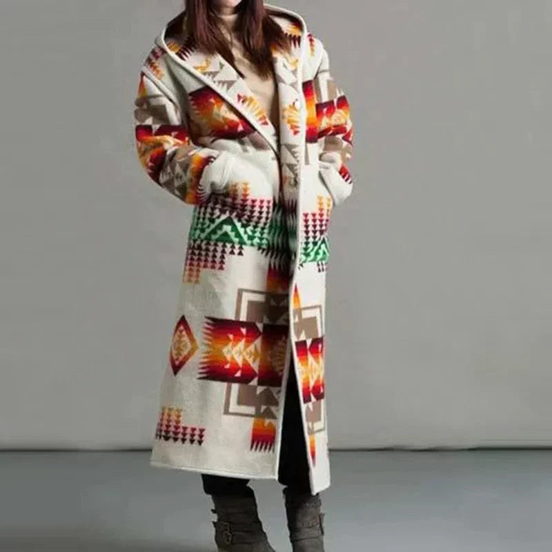 EP | Manteau long style ethnique