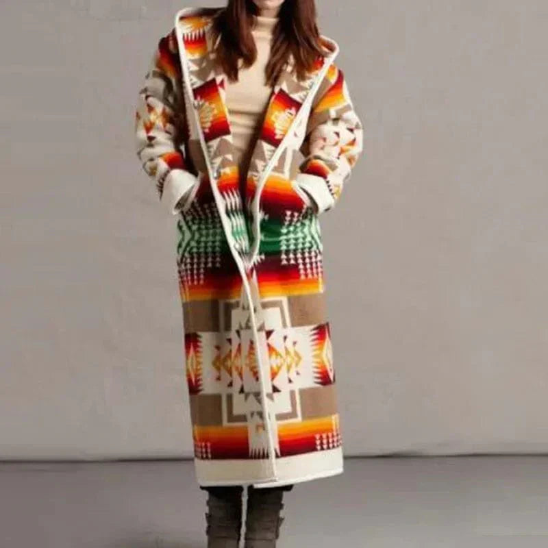 EP | Manteau long style ethnique