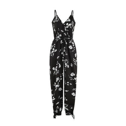 EP | Jumpsuit à fleurs et taille haute