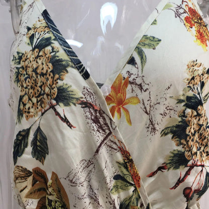 EP | Jumpsuit à fleurs et taille haute