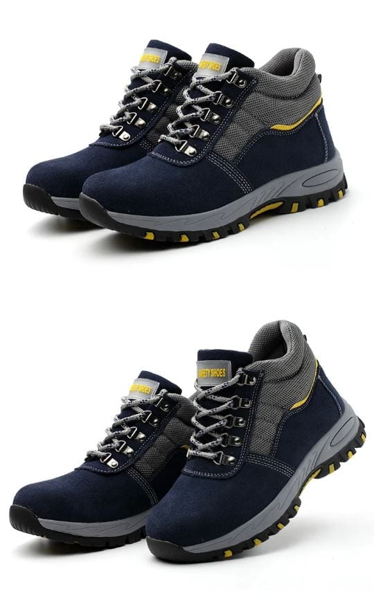 EP | Bottes en cuir avec embout en acier et protection en fer