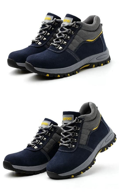 EP | Bottes en cuir avec embout en acier et protection en fer