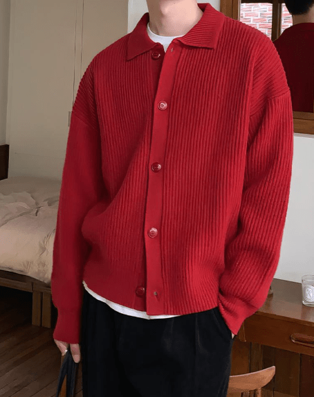 EP | Veste en tricot avec revers