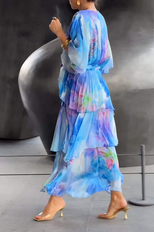 EP | robe maxi brodée pour les soirées élégantes