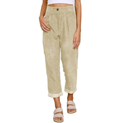 EP | Pantalon taille haute et jambes larges