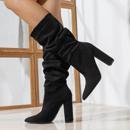 EP | Bottines à talon épais