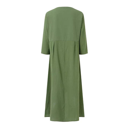 EP | Vintage Robe midi décontractée