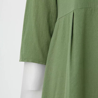 EP | Vintage Robe midi décontractée