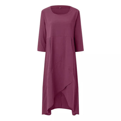EP | Vintage Robe midi décontractée