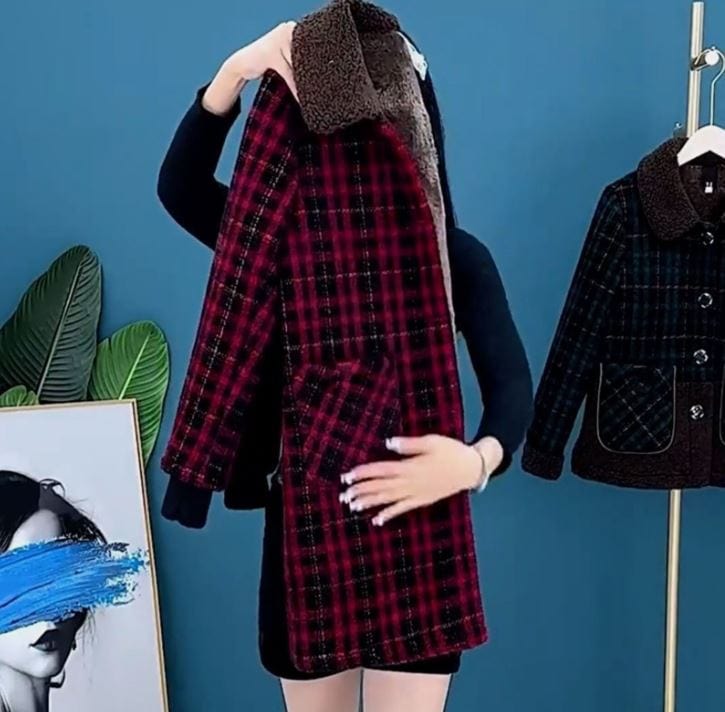 EP | Manteau épais mi-long