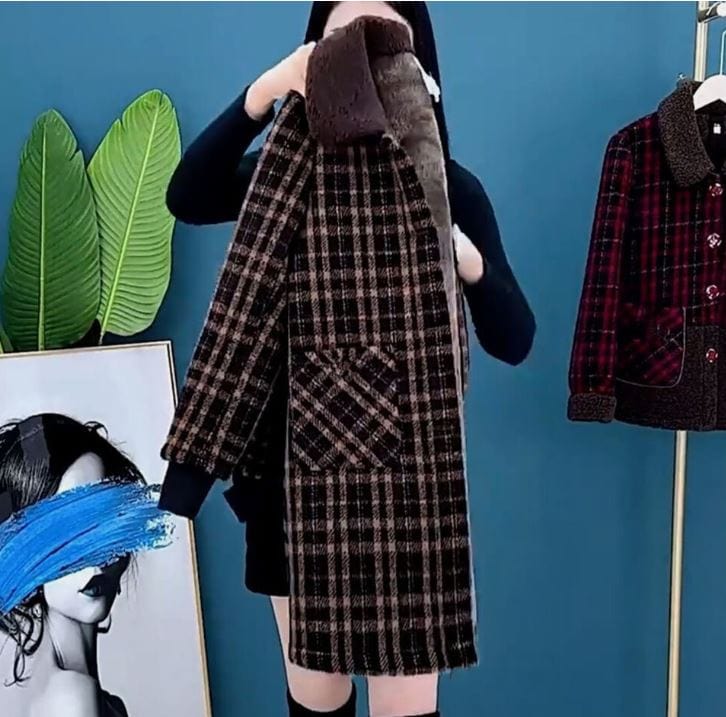 EP | Manteau épais mi-long
