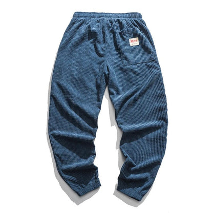 EP | Pantalon en couleur pure avec motif grain de maïs