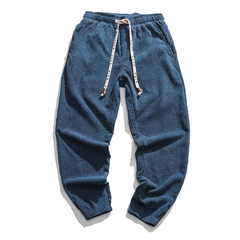 EP | Pantalon en couleur pure avec motif grain de maïs