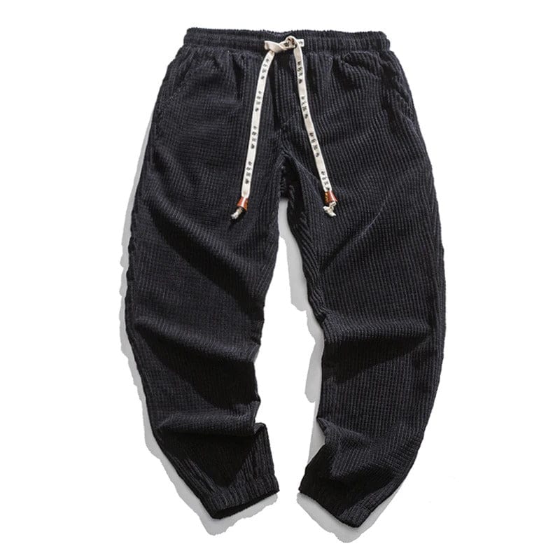 EP | Pantalon en couleur pure avec motif grain de maïs