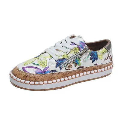ND | Baskets espadrilles avec imprimé fleuri