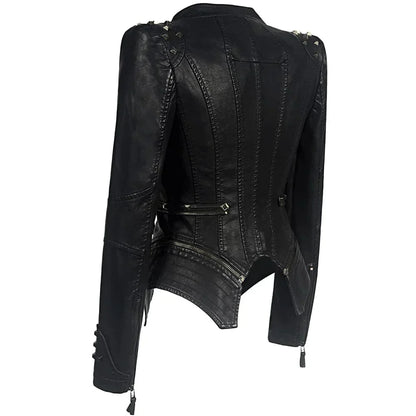 EP | Veste en similicuir pour femme