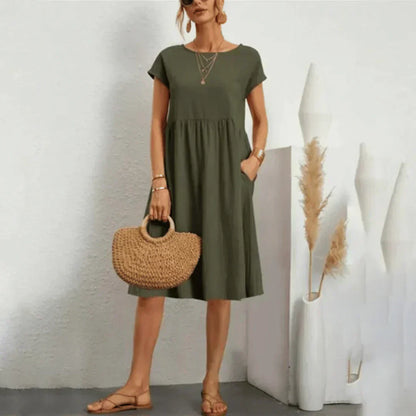 EP | Robe midi décontractée