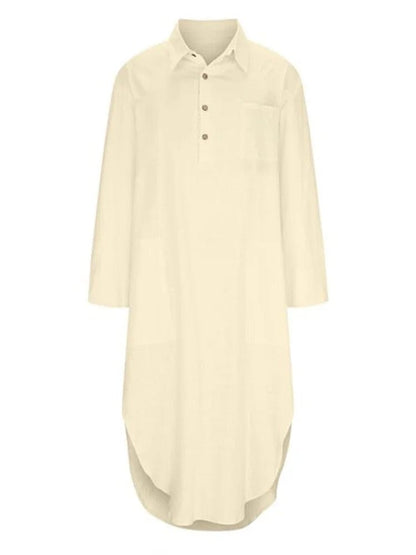 EP | Robe-chemise vintage décontractée