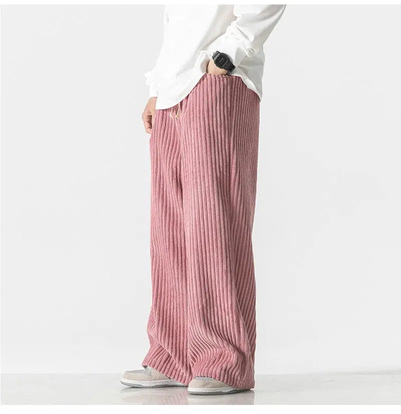 EP | Pantalon en velours côtelé oversized à la mode