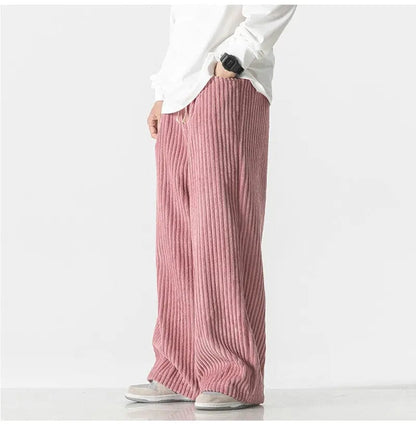 EP | Pantalon en velours côtelé oversized à la mode